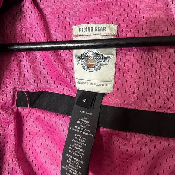 Harley Davidson Motorcycle Jacket Womens Small - Picture 4 of 4